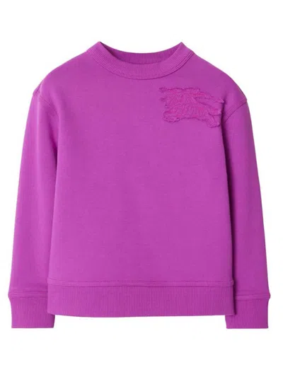 Burberry Kg5 Mathew Ekd Sweater In Purple