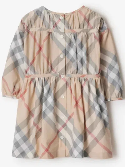 Burberry Vestido Midi - Gris In Neutral