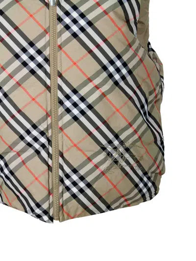 Burberry Jacket In Neutral
