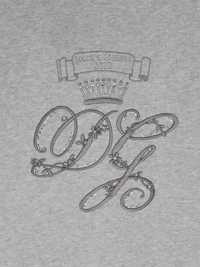 Dolce & Gabbana Jr Sudadera - Gris In Gray