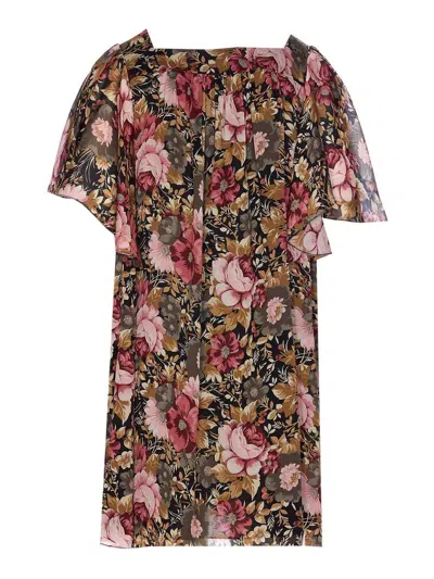 Chloé Vestido Midi - Multicolor
