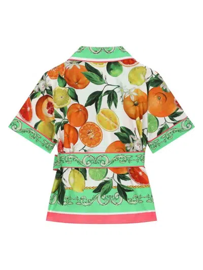 Dolce & Gabbana Jr Camisa - Multicolor In Multi