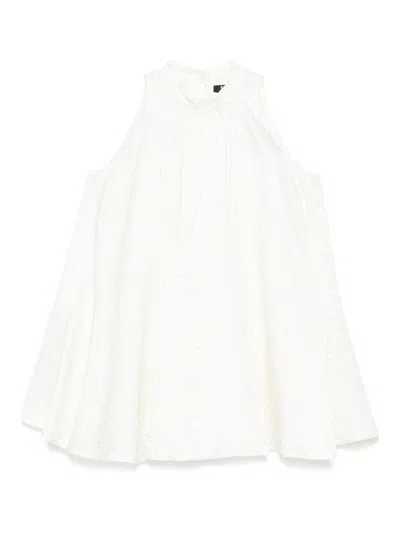Balmain Vestido Midi - Blanco In White