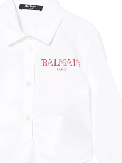 Balmain Camisa - Blanco In White