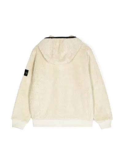 Stone Island Compass-badge Jacket In Yellow