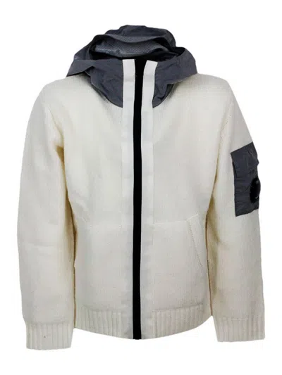 C.p. Company Sweater In White