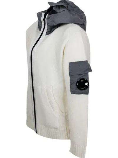 C.p. Company Sweater In White