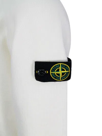Stone Island Sweater In White