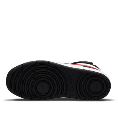 Nike (ps)  Court Borough 2 Mid-top Sneakers Black/white/red