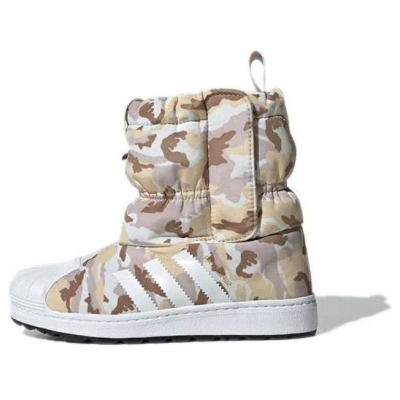 Adidas Originals (ps)  Superstar Winter Boots 'white Camo Multi'