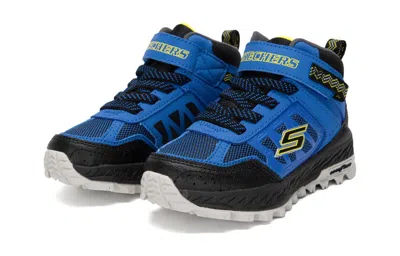 Skechers (gs)  Fuse Tread 'blue Black' In Blue
