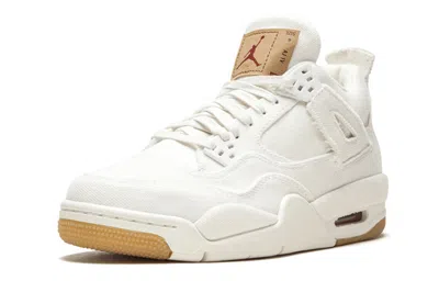 Air Jordan (gs)  4 Retro X Levi's 'white Denim'