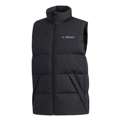 Adidas Originals Adidas Xplr Dwn Vest Alphabet Casual Down Vest Black