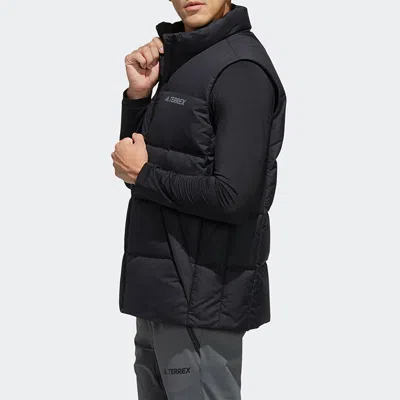 Adidas Originals Adidas Xplr Dwn Vest Alphabet Casual Down Vest Black