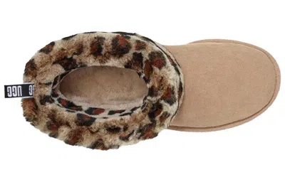 Ugg (wmns)  Fluff Mini Quilted Leopard Fleece Lined 'leopard Print'