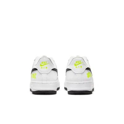 Nike (gs)  Air Force 1 Low 'just Do It - White Volt'