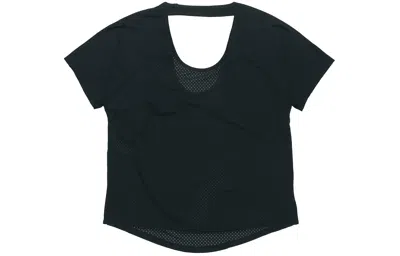 Nike (wmns)  Breathe Miler Running Short Sleeve Sports Bra Professional Black