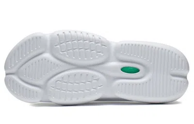 Li-ning (wmns)  8 Pe Courtside Sport Slides 'white Green' In Gray
