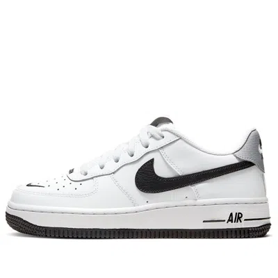Nike (gs)  Air Force 1 Lv8 'white Black Mini Swoosh'