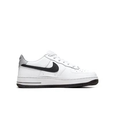 Nike (gs)  Air Force 1 Lv8 'white Black Mini Swoosh'