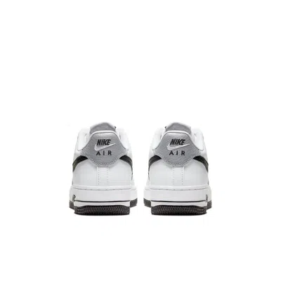 Nike (gs)  Air Force 1 Lv8 'white Black Mini Swoosh'