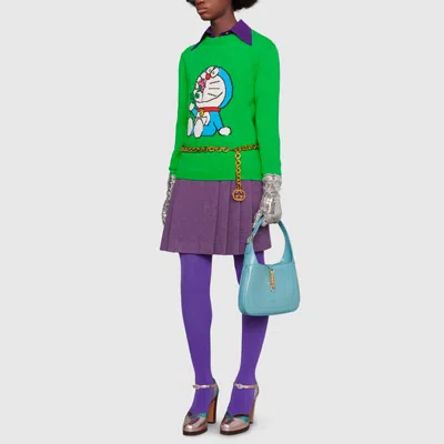 Gucci (wmns)  X Doraemon Wool Crewneck Sweater 'green'