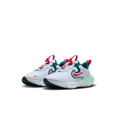 Nike (ps)  Run Flow Easy On/off Shoes 'white Jade Ice'