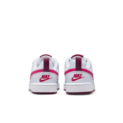 Nike (gs)  Court Borough Low 2 'pure Platinum Pink Prime'