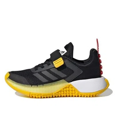 Adidas Originals (ps) Adidas Lego X Sport Little Kid 'black Yellow'
