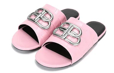 Balenciaga (wmns)  Bb Cosy Mules 'pink Black'