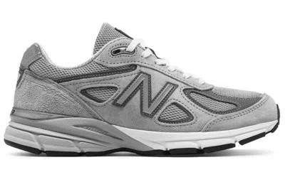 New Balance (wmns)  990v4 Made In Usa 'grey Silver' In Gray