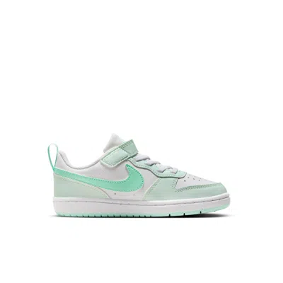 Nike (ps)  Court Borough Low Recraft 'barely Green'