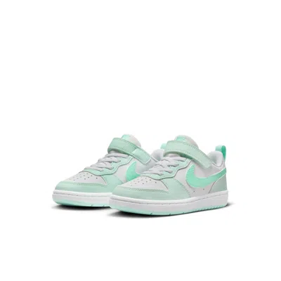 Nike (ps)  Court Borough Low Recraft 'barely Green'