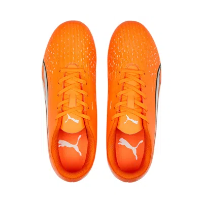 Puma (gs)  Ultra Play Fg Ag 'ultra Orange  White Blue Glimmer'