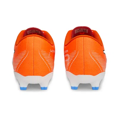 Puma (gs)  Ultra Play Fg Ag 'ultra Orange  White Blue Glimmer'
