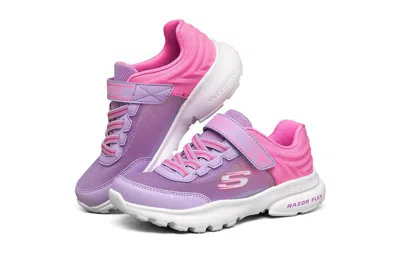 Skechers (gs)  Razor Flex 'purple Pink'