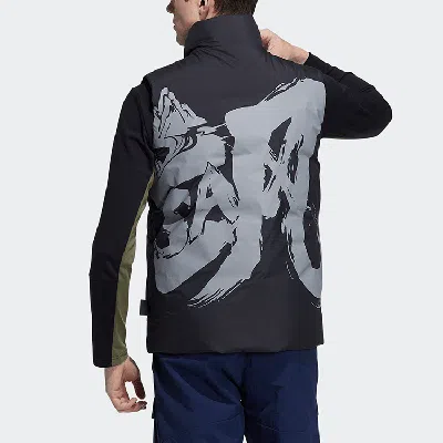 Adidas Originals Adidas Zjy Graphic Down Vest 'black'