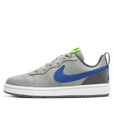 Nike (gs)  Court Borough Low 2 'grey Fog Game Royal'