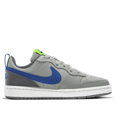 Nike (gs)  Court Borough Low 2 'grey Fog Game Royal'