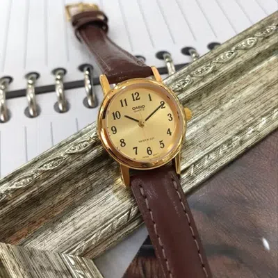 Casio Analog Watch 'gold Brown'