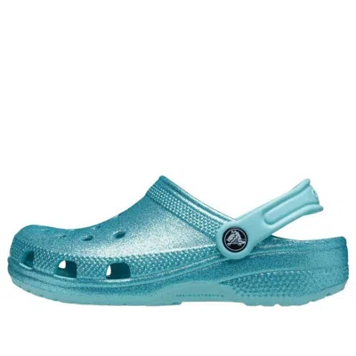 Crocs (gs)  Classic Glitter Clog 'blue Teal'