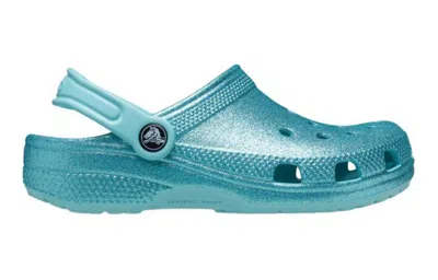 Crocs (gs)  Classic Glitter Clog 'blue Teal'