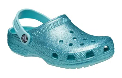 Crocs (gs)  Classic Glitter Clog 'blue Teal'