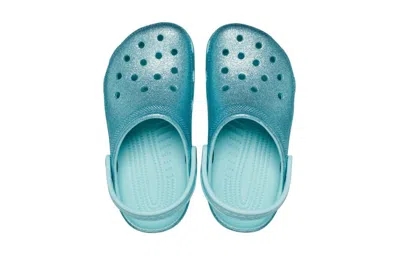 Crocs (gs)  Classic Glitter Clog 'blue Teal'