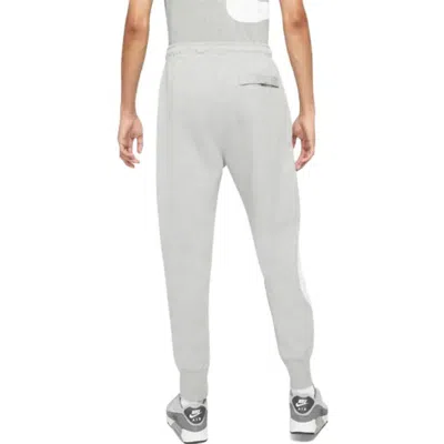 Nike Sportswear Swoosh Tech Sweatpants 'grey White' In Gray