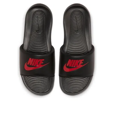 Nike Victori One Slides 'black Red'