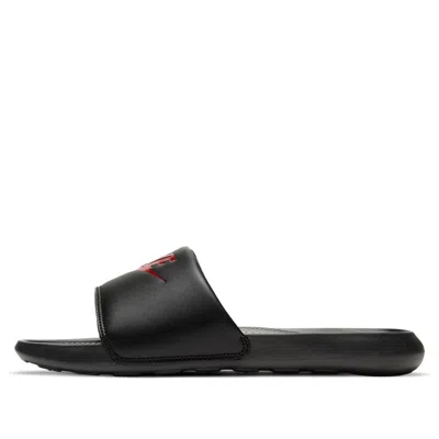 Nike Victori One Slides 'black Red'