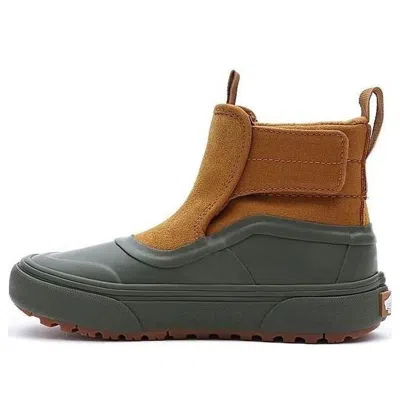 Vans (ps)  Slip-on Hi Terrain Hook And Loop Mte-1 'green Brown'