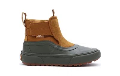 Vans (ps)  Slip-on Hi Terrain Hook And Loop Mte-1 'green Brown'