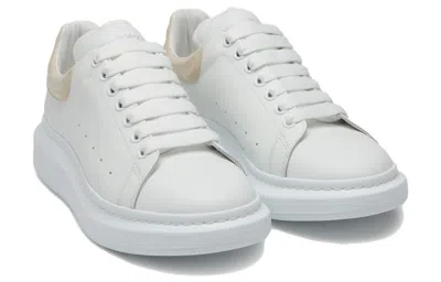 Alexander Mcqueen Oversized Lace-up Sneakers In White